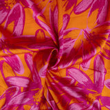 Kreppsatin Tropic Orange - Ribes y Casals