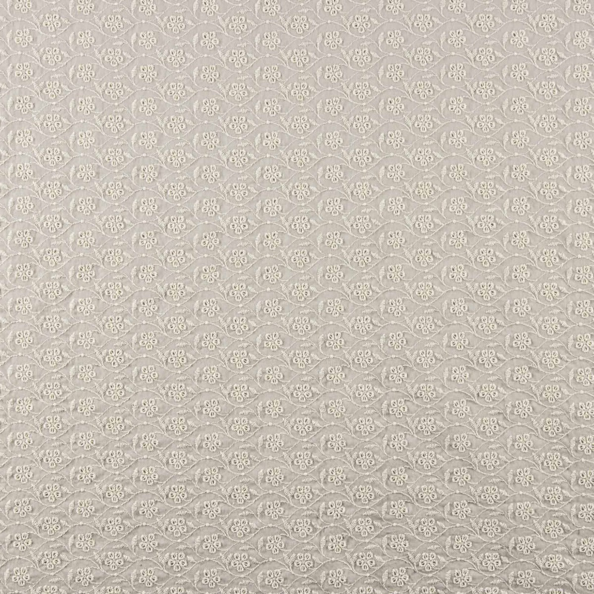 Voile Stickerei Magnolia Beige - Ribes y Casals