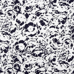 Leinen Polyester Noir Bloom - Ribes y Casals