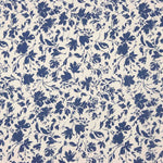 Bamboo Floral Popeline Blau - Ribes y Casals