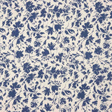 Bamboo Floral Popeline Blau - Ribes y Casals