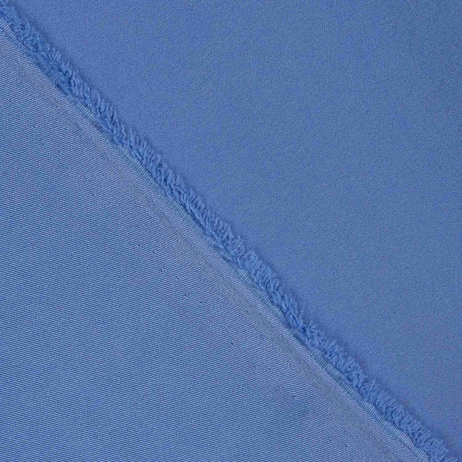 Gabardine-Trenchcoat mit dehnbarem Stoff in Serenity-Blau - Ribes y Casals