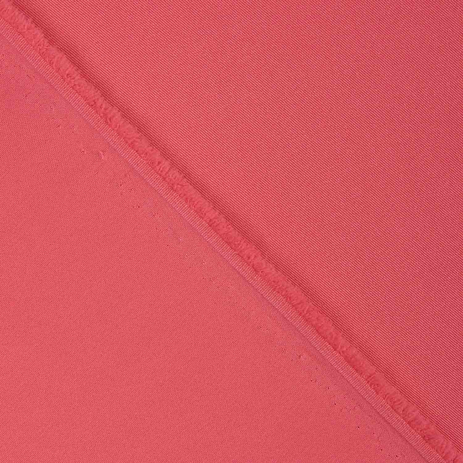 Dehnbare Gabardine-Jacke in leuchtendem Korallenrot - Ribes y Casals