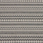 Canvas-Jacquard-Polsterung Ethnisch Schwarz - Ribes y Casals