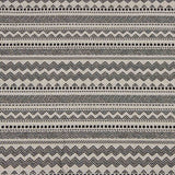 Canvas-Jacquard-Polsterung Ethnisch Schwarz - Ribes y Casals