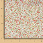 Viyela bedruckt mit Pradera-Coral-Muster - Ribes y Casals