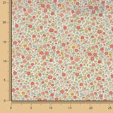 Viyela bedruckt mit Pradera-Coral-Muster - Ribes y Casals