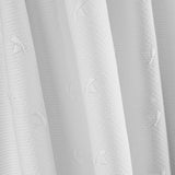 Piqué-Stoff Stickerei Weiß Barquitos - Verschiedene Größen x Breite 155 cms - Ribes y Casals