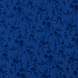 Koshibo Blue Beflockte blaue Blumen Intensives Blau - Ribes y Casals