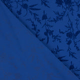 Koshibo Blue Beflockte blaue Blumen Intensives Blau - Ribes y Casals
