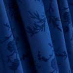 Koshibo Blue Beflockte blaue Blumen Intensives Blau - Ribes y Casals