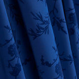 Koshibo Blue Beflockte blaue Blumen Intensives Blau - Ribes y Casals