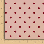 Koshibo Schwebendes Make-up Maroon Dots - Ribes y Casals