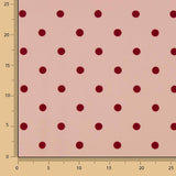 Koshibo Schwebendes Make-up Maroon Dots - Ribes y Casals