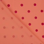 Koshibo Koralle Beflockt Fuchsia Polka Dot Koralle - Ribes y Casals