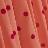 Koshibo Koralle Beflockt Fuchsia Polka Dot Koralle - Ribes y Casals