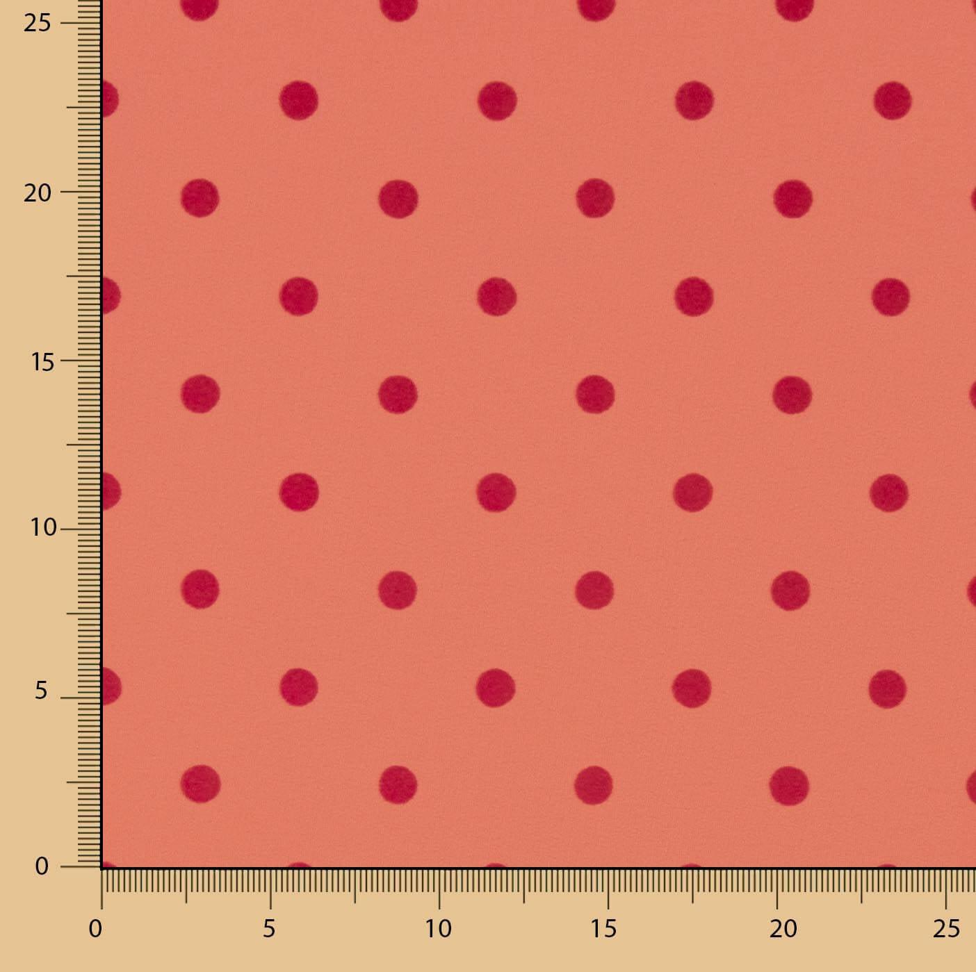 Koshibo Koralle Beflockt Fuchsia Polka Dot Koralle - Ribes y Casals