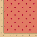 Koshibo Koralle Beflockt Fuchsia Polka Dot Koralle - Ribes y Casals