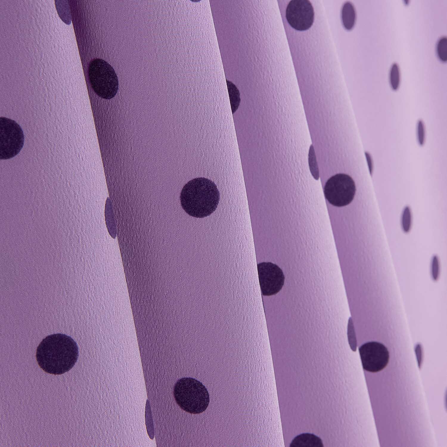 Koshibo Mauve Beflocktes Mauve Intensives Flieder Mond - Ribes y Casals