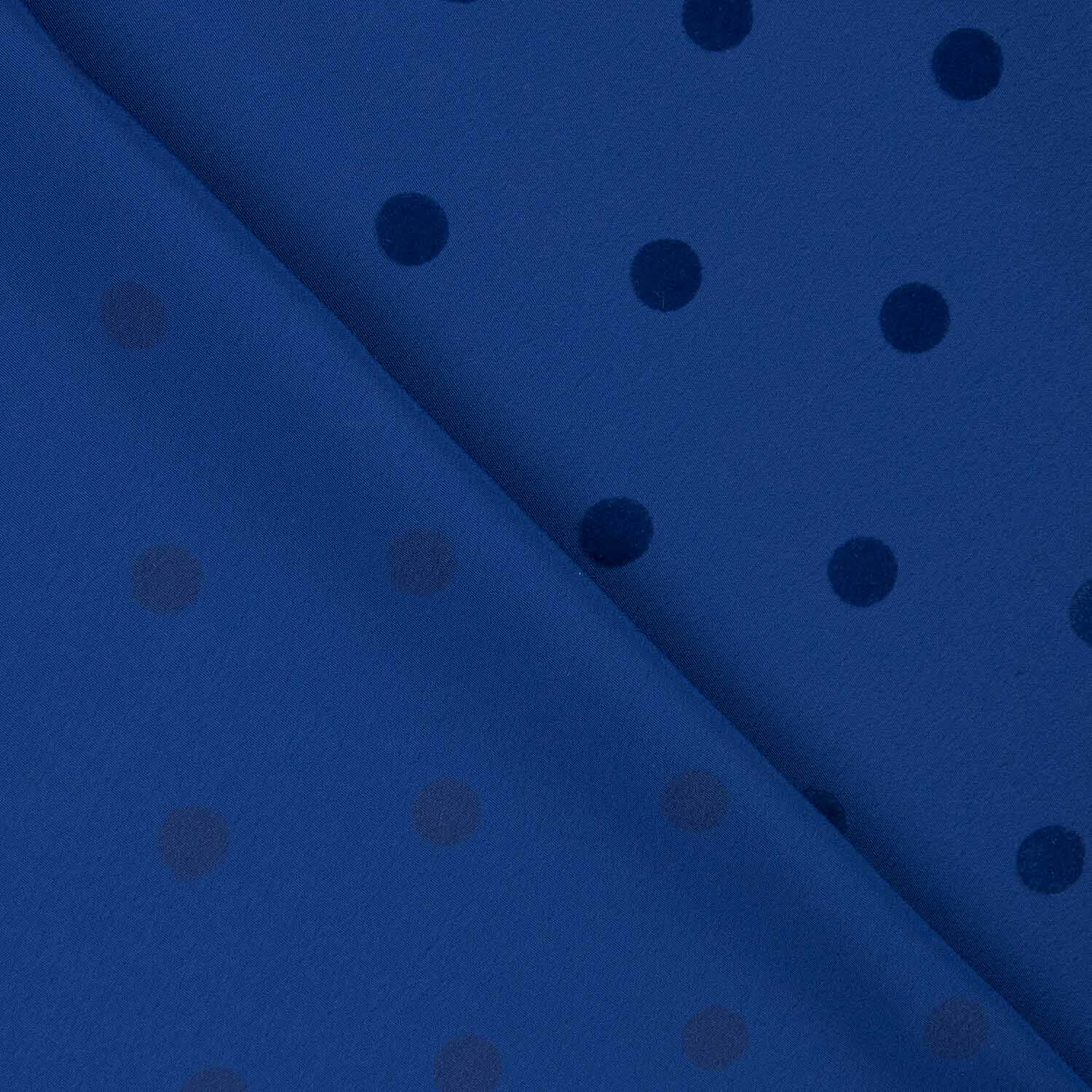 Koshibo Bläulich beflockt Blau Polka Dot Intensiv Blau - Ribes y Casals