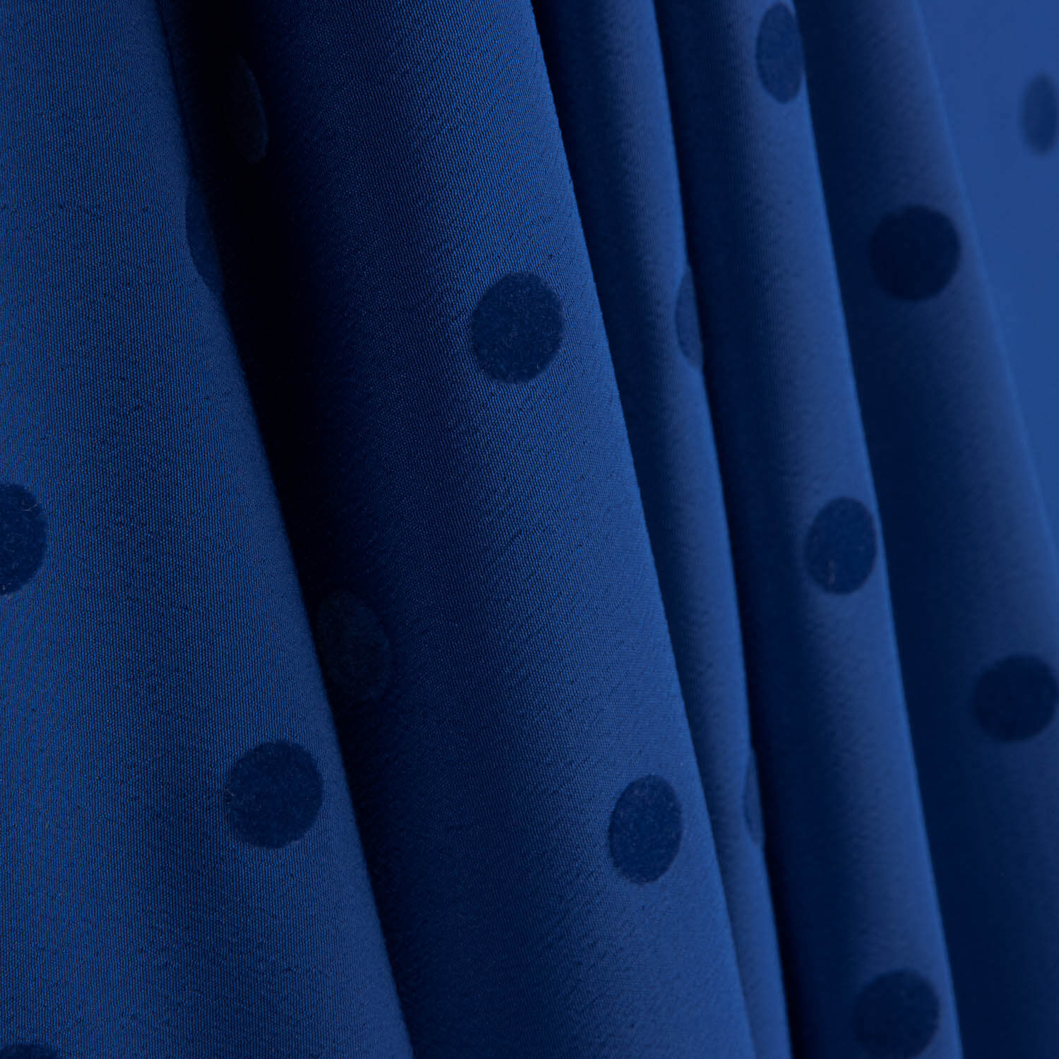 Koshibo Bläulich beflockt Blau Polka Dot Intensiv Blau - Ribes y Casals
