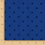 Koshibo Bläulich beflockt Blau Polka Dot Intensiv Blau - Ribes y Casals