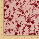 Koshibo Schwebende Make-up Blumen Granat - Ribes y Casals