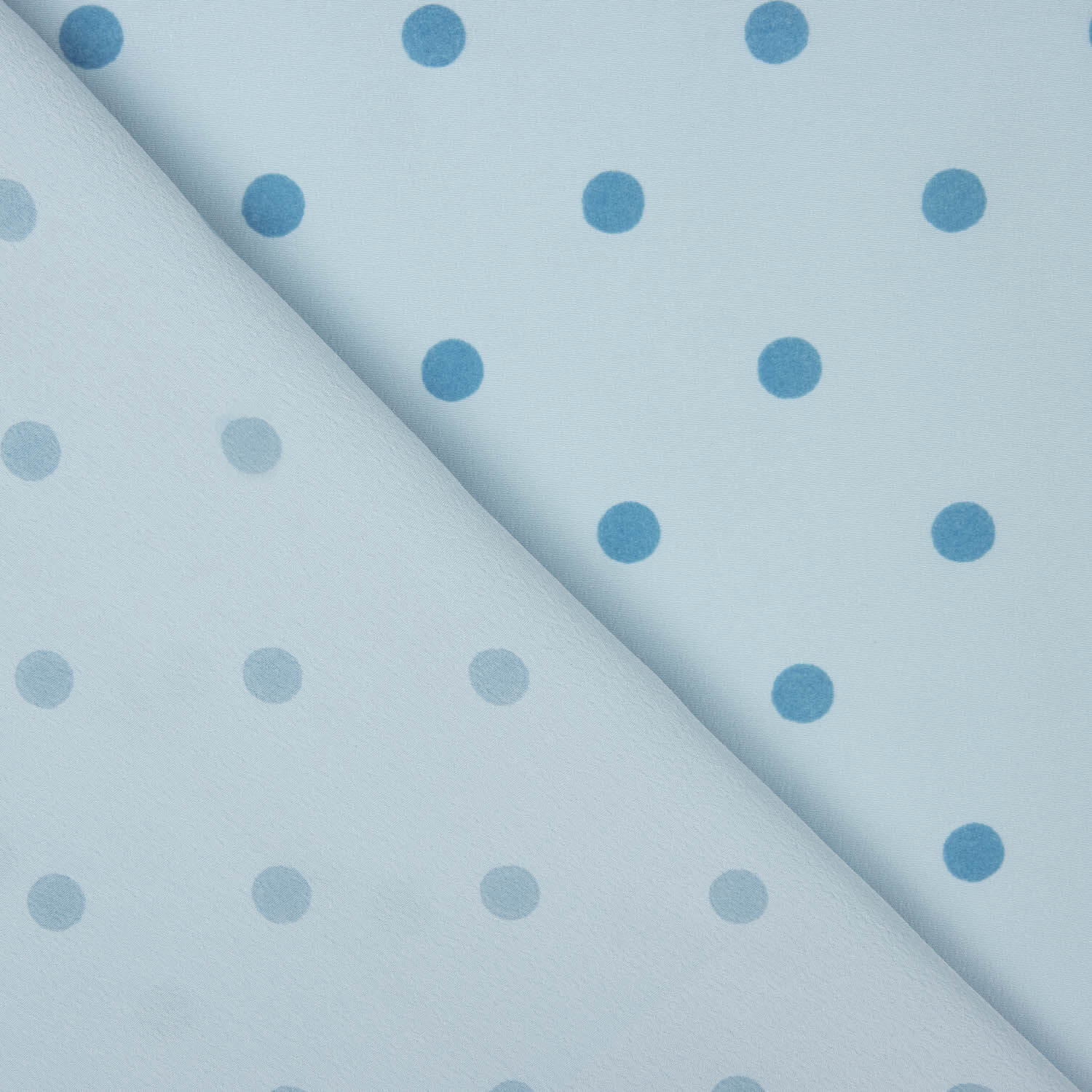 Koshibo Celeste beflockt Polka Dot Blau - Ribes y Casals