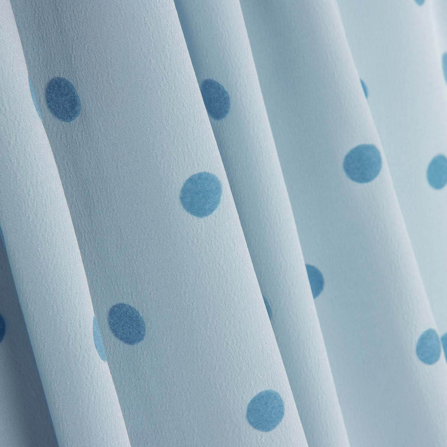 Koshibo Celeste beflockt Polka Dot Blau - Ribes y Casals