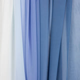 Blaue Degradé bedruckte Gaze - Ribes y Casals