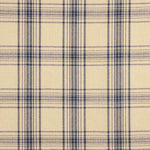 Restposten: Bedruckte Matte mit blauem Karomuster – verschiedene Maße x Breite 160 cm - Ribes y Casals