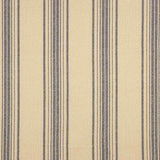 Stoffrest: Bedruckte Matte mit blauen Streifen – verschiedene Maße x Breite 160 cm - Ribes y Casals