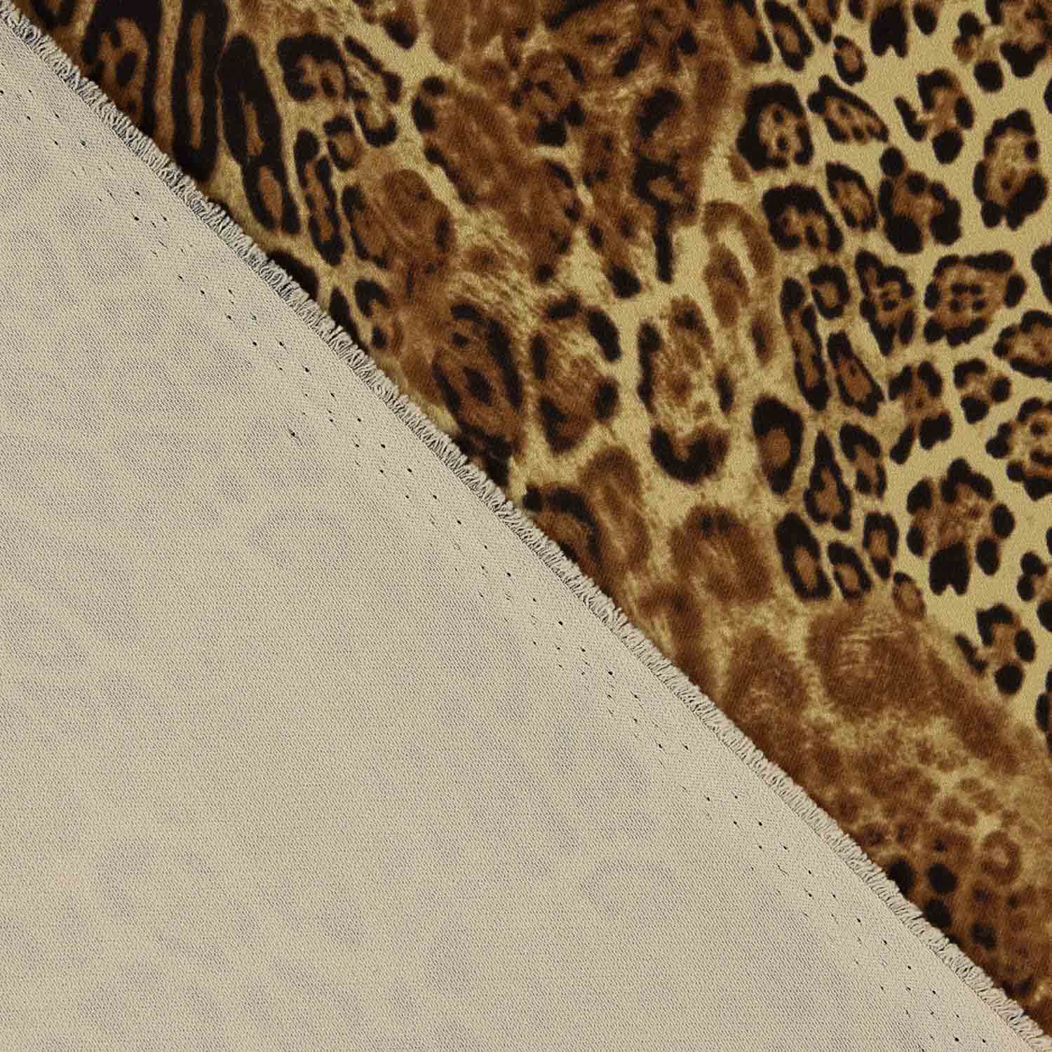 Leopard Stretch Pique - Ribes y Casals