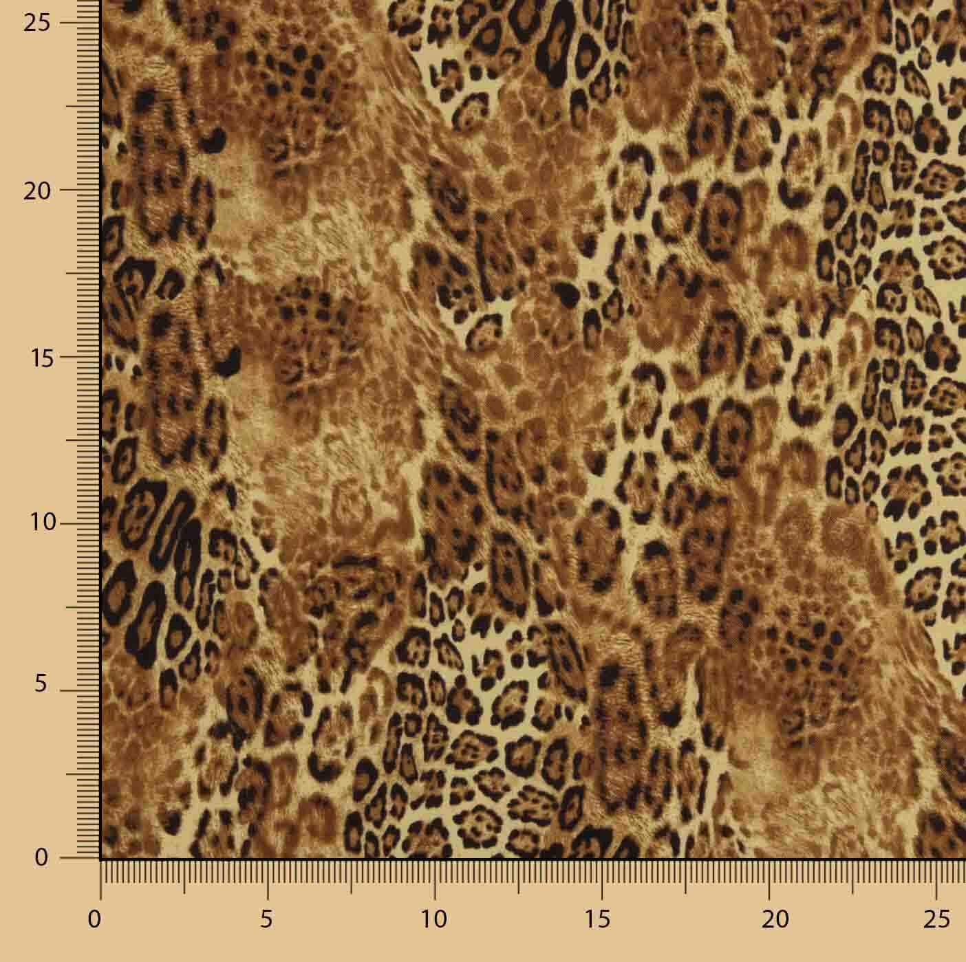Leopard Stretch Pique - Ribes y Casals