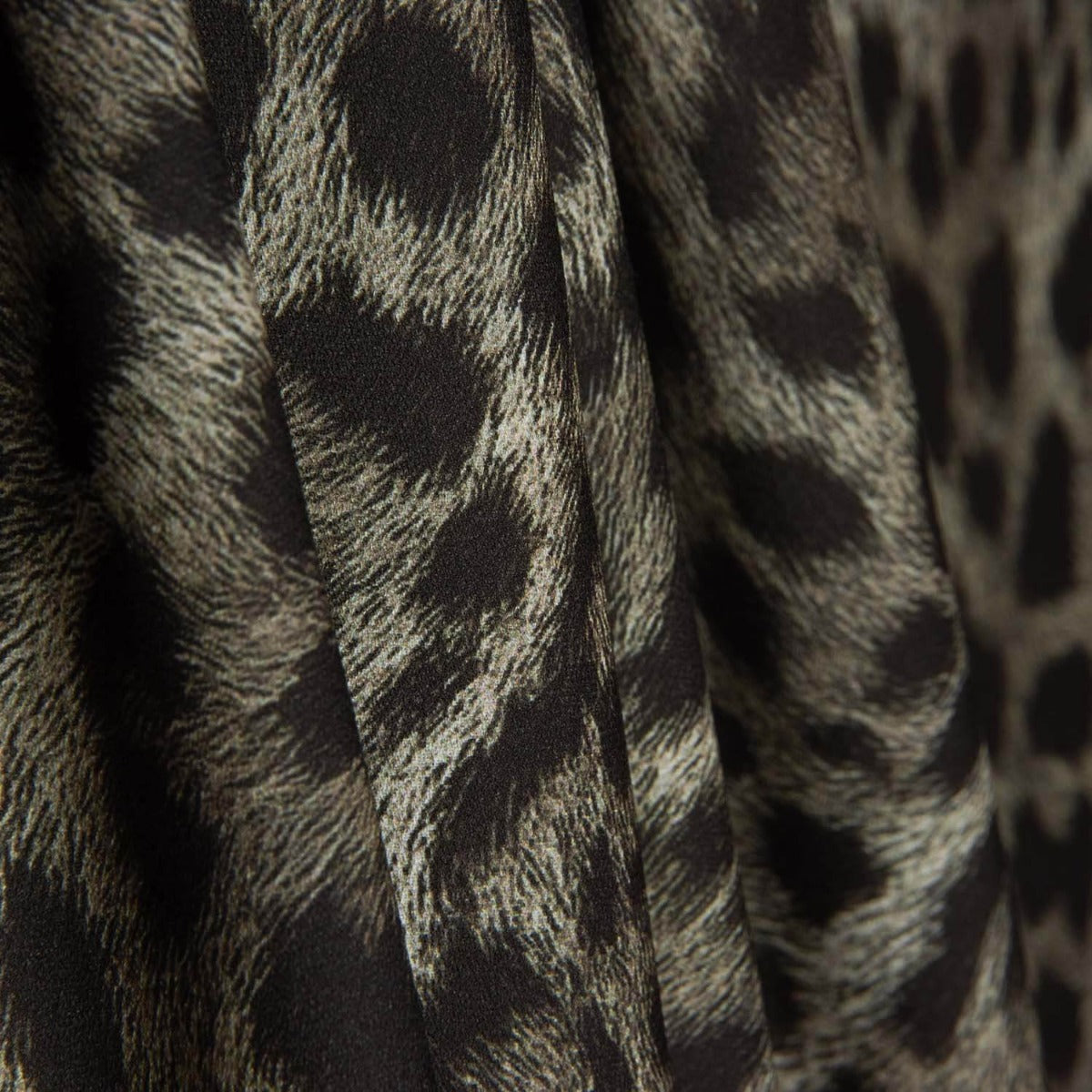 Flaches Tiermuster Leopard Grün - Ribes y Casals