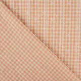 Off-cut Vichy Orange Druck 50 x 145 cm - Ribes y Casals