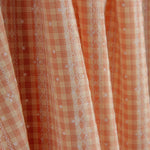 Off-cut Vichy Orange Druck 50 x 145 cm - Ribes y Casals