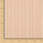 Off-cut Vichy Orange Druck 50 x 145 cm - Ribes y Casals