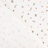 Baumwoll-Musselin-Reststücke mit Waldblumen-Muster – verschiedene Maße x 135 cm Breite - Ribes y Casals