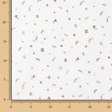 Baumwoll-Musselin-Reststücke mit Waldblumen-Muster – verschiedene Maße x 135 cm Breite - Ribes y Casals