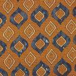 Ikat bedruckter Baumwoll-Voile Terra Indigo - Ribes y Casals