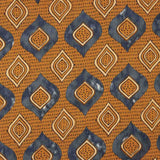 Ikat bedruckter Baumwoll-Voile Terra Indigo - Ribes y Casals