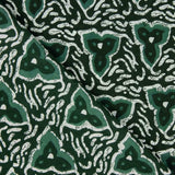 Voile Organic Tribal Bedruckte Baumwolle Tribal Grün - Ribes y Casals