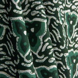 Voile Organic Tribal Bedruckte Baumwolle Tribal Grün - Ribes y Casals