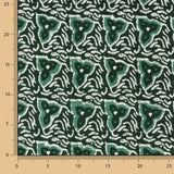 Voile Organic Tribal Bedruckte Baumwolle Tribal Grün - Ribes y Casals