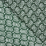 Voile Baumwolle Bedruckte Baumwolle Botanical Seeds Grün - Ribes y Casals