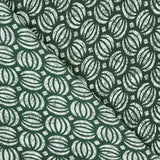 Voile Baumwolle Bedruckte Baumwolle Botanical Seeds Grün - Ribes y Casals