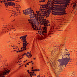 Twill Satin Pixel Koralle - Ribes y Casals