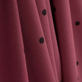 Polytecno Elastic Polka Dot Schwarz Maroon Hintergrund - Ribes y Casals