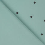 Polytecno Elastisch Elastisch Polka Dot Schwarz Ostsee Blau Hintergrund - Ribes y Casals